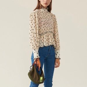 GANNI blouse
